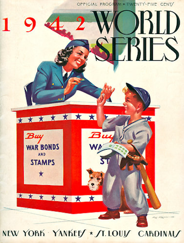'42 World Series Program Cover
