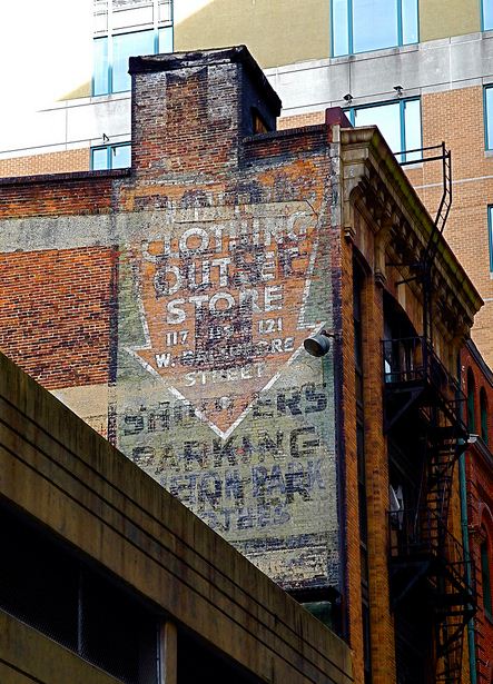 Ghost Sign, Baltimore, MD