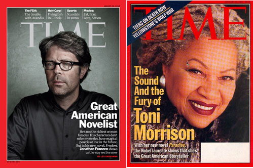 Franzen and Morrison Time Covers