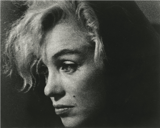 Portrait of Marilyn Monroe by Arnold Newman