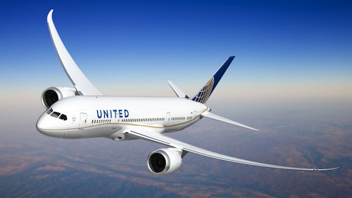 Boeing 787, United Airlines