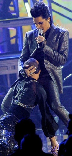 Adam Lambert's AMA performance