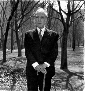 Portrait of Jorge Luis Borges by Diane Arbus