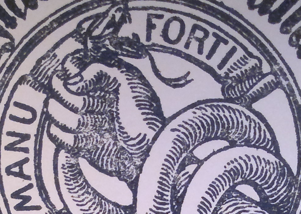 Watch and Ward Seal, detail