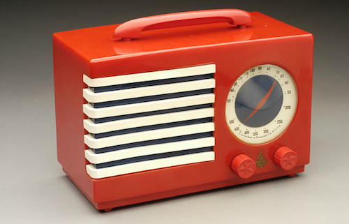 Prototype case for Emerson Patriot radio, ca. 1940-941