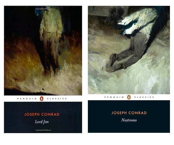  Penguin Classics Covers of Lord Jim and Nostromo