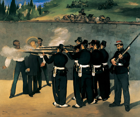 Manet's The Execution of Maximilian