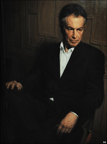 Hale's portrait of Tony Blair