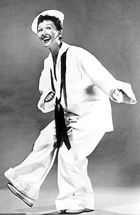 Mary Martin as Nellie Forbush in the 1949 production of South Pacific