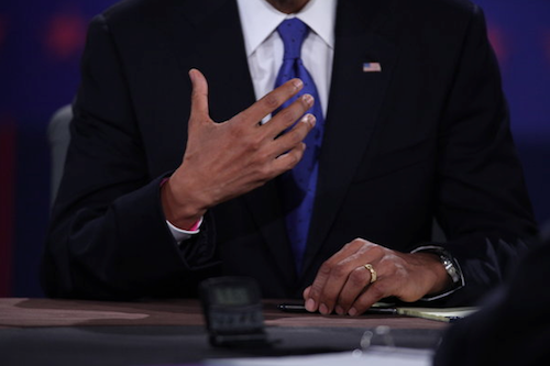 Obama's pink bracelet