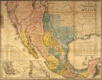 Henry Schenck Tanner. A Map of the United States of Mexico