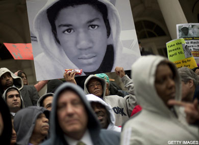 trayvon image protest