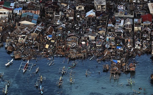 Typhoon Haiyan climate change Al Jazeera