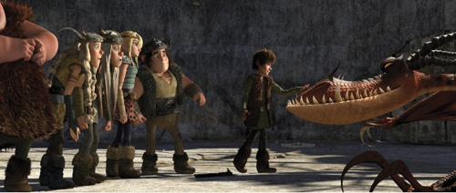 The protagonist from the film How To Train Your Dragon is both the smallest person among his group of peers, but also the first to befriend dragons.