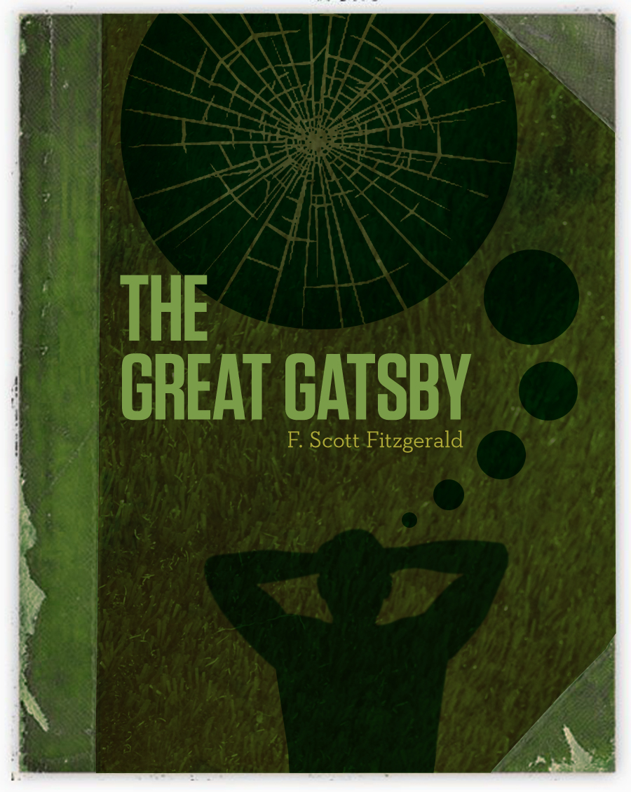 great gatsby book cover redesigned by Matthew Gore