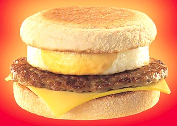An idealized picture of the Egg McMuffin