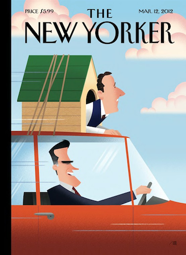 Romney New Yorker Cover