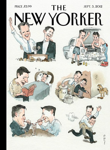 Romney/Ryan New Yorker Cover