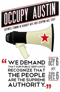 Occupy Austin poster 1