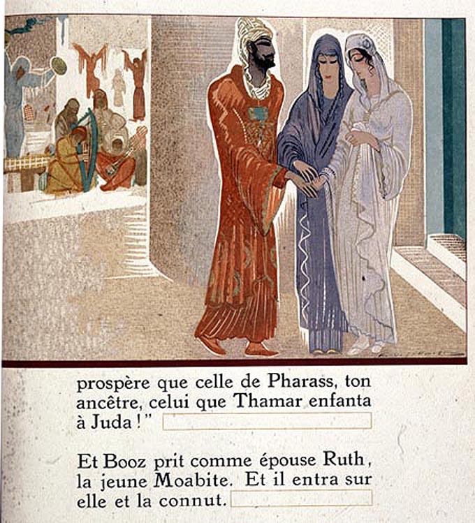 Schmied's Marriage of Ruth and Boaz: Ruth as an Olive-Skinned Beauty, Boaz as a Dark-Skinned Saviour
